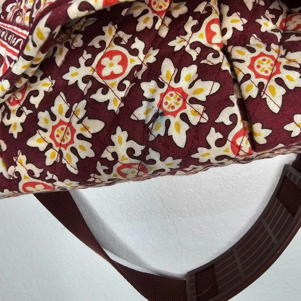 Vera Bradley Book/Computer bag, small tear and ink stain on bottom,  not noticea